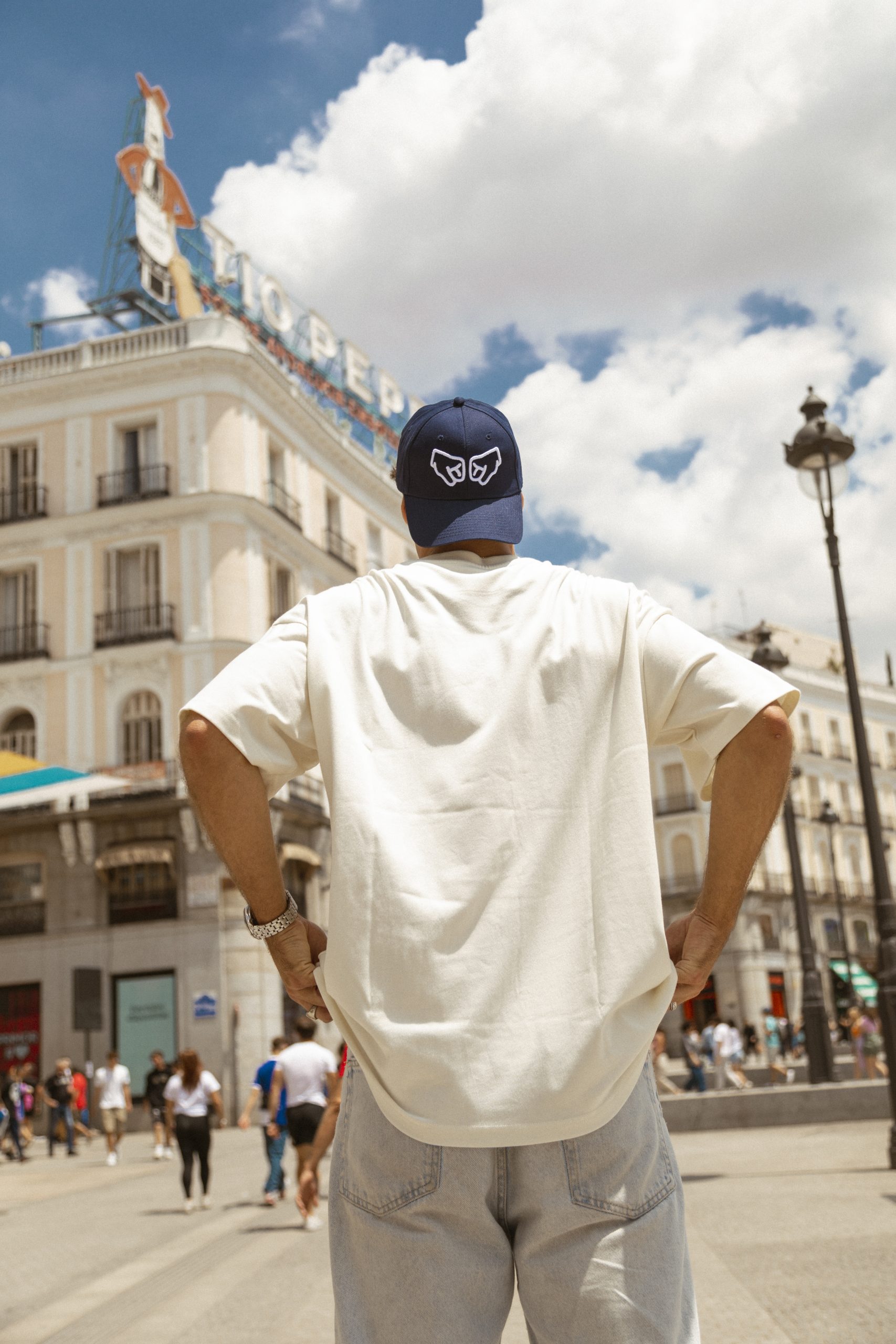 Gorra Moriana Clásica Azul Marino - Imagen 4