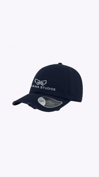 Gorra Moriana Destroyed Azul Navy