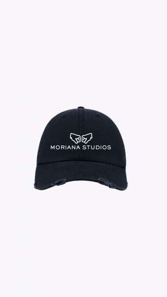 Gorra Moriana Destroyed Azul Navy