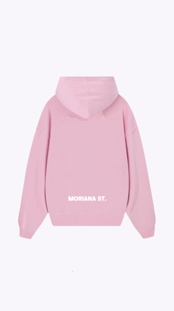 Moriana Dawn Rosé Oversized Hoodie