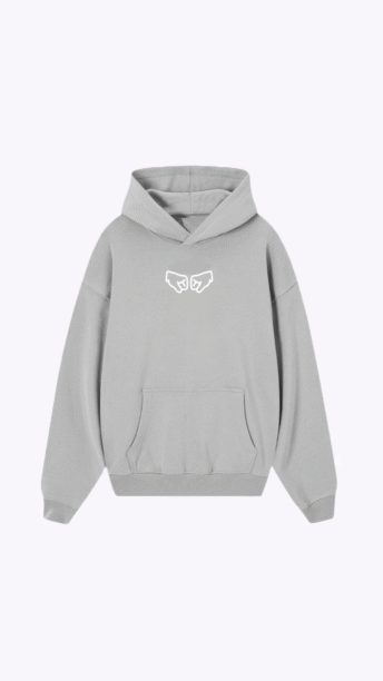Moriana Grey Oversized Hoodie