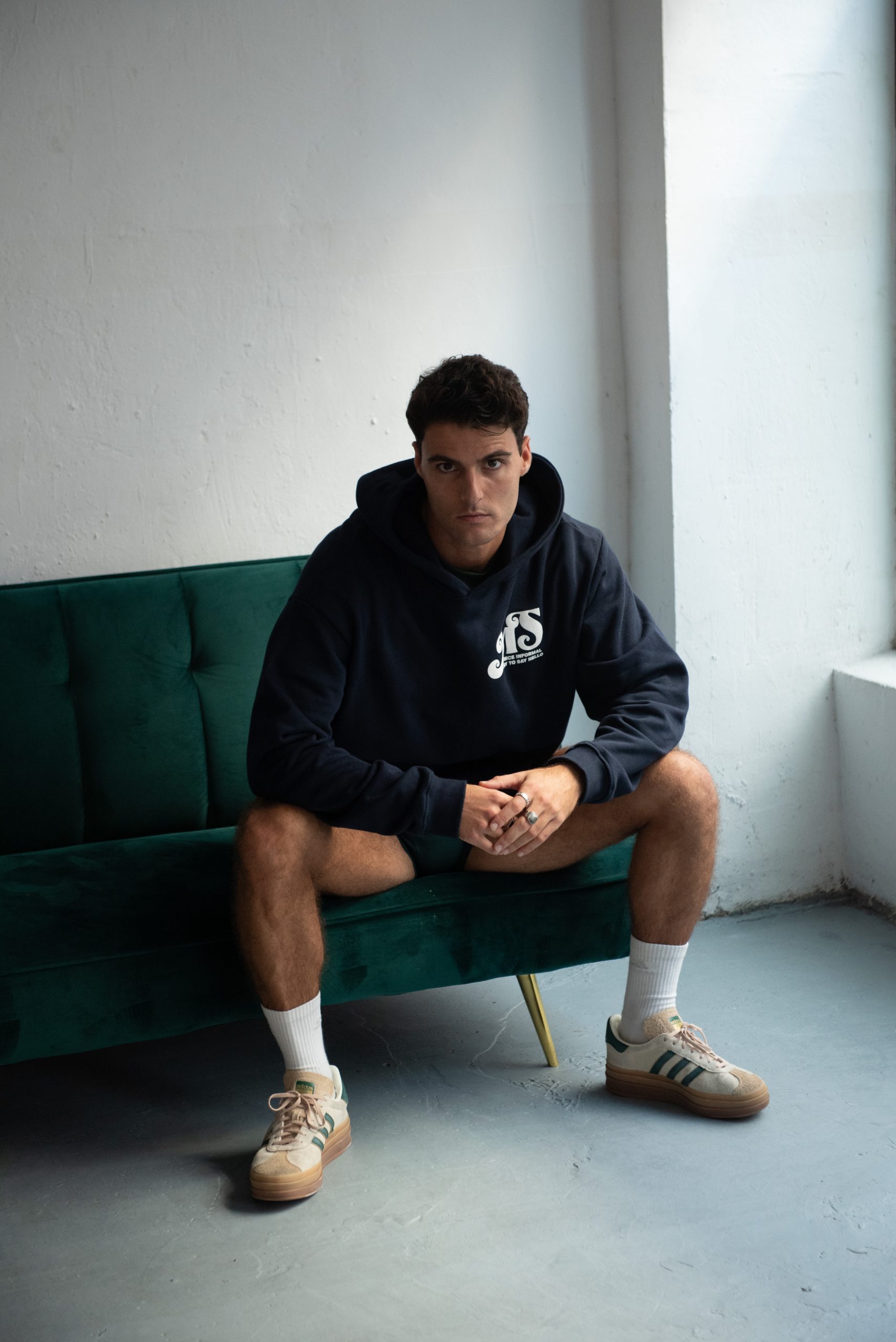 MS Limited Navy Oversized Hoodie - Imagen 3