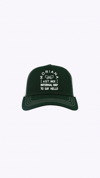 Gorra Moriana Trucker Verde Botella