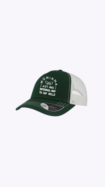 Gorra Moriana Trucker Verde Botella