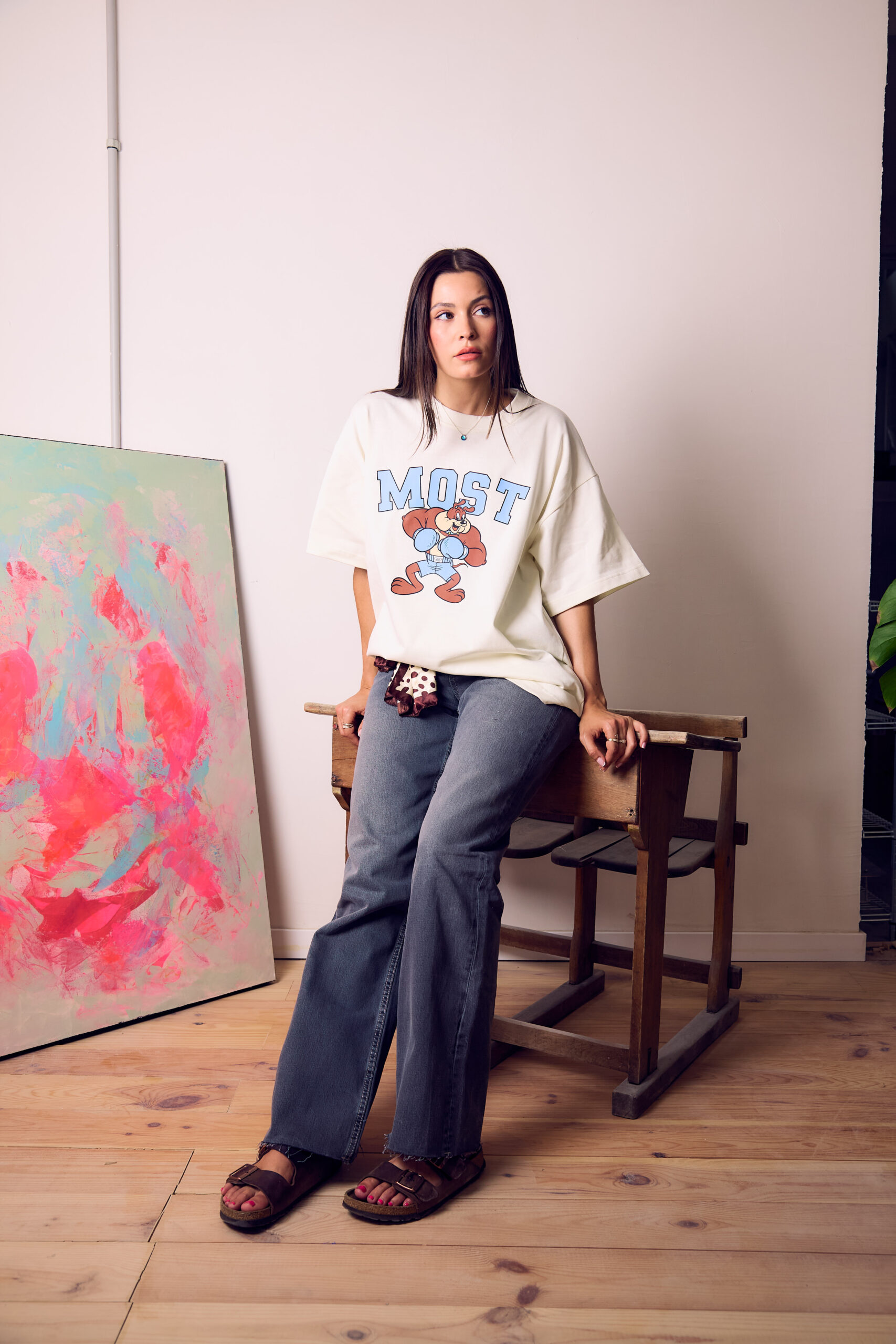 Camiseta MS Bóxer Dog Oversized - Imagen 3