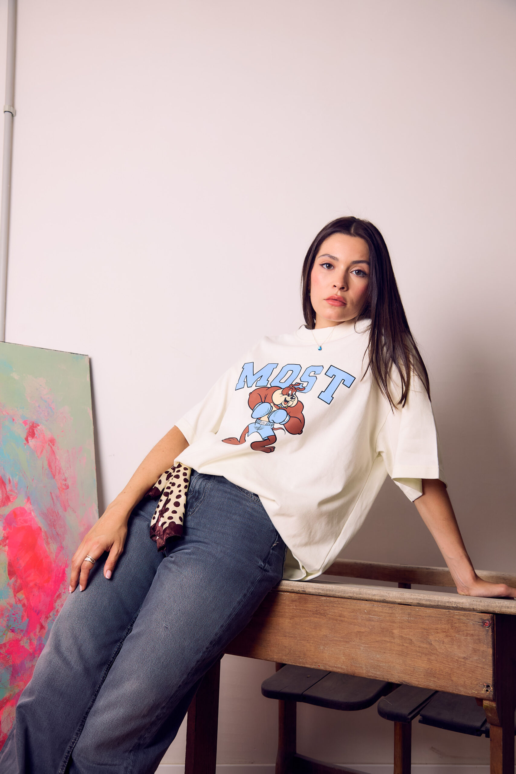 Camiseta MS Bóxer Dog Oversized - Imagen 5