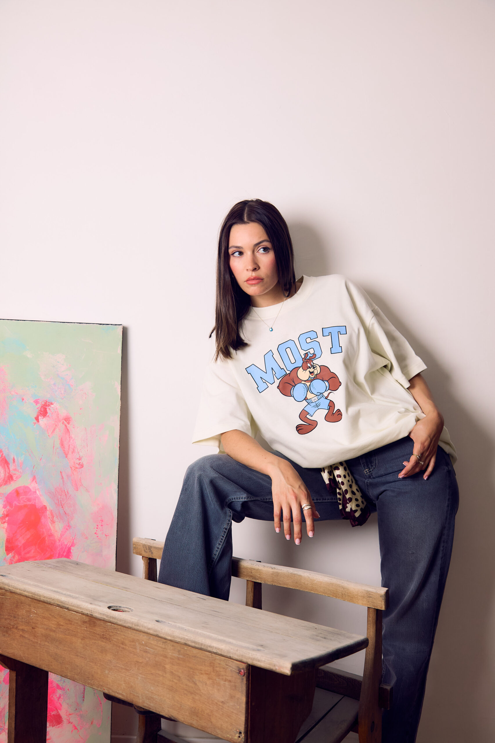 Camiseta MS Bóxer Dog Oversized - Imagen 4