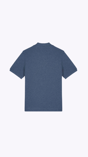 Polo Clásico MS Azul Heather Unisex