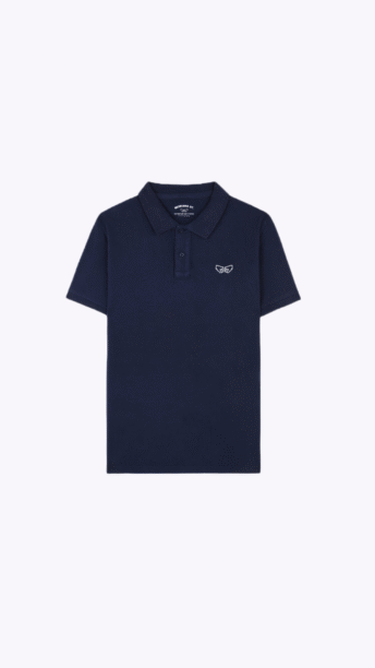 Polo Clásico MS Azul Marino Unisex