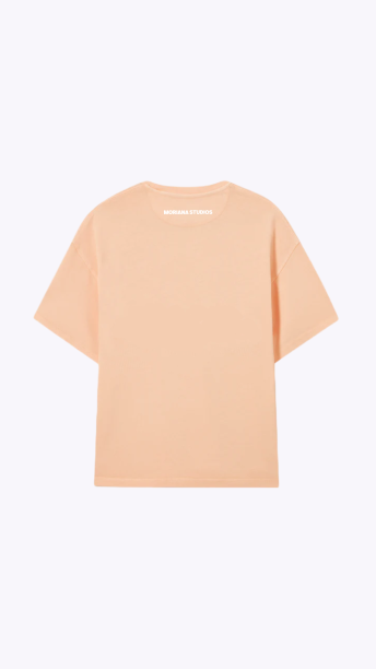Camiseta Moriana St. Durazno Relaxed