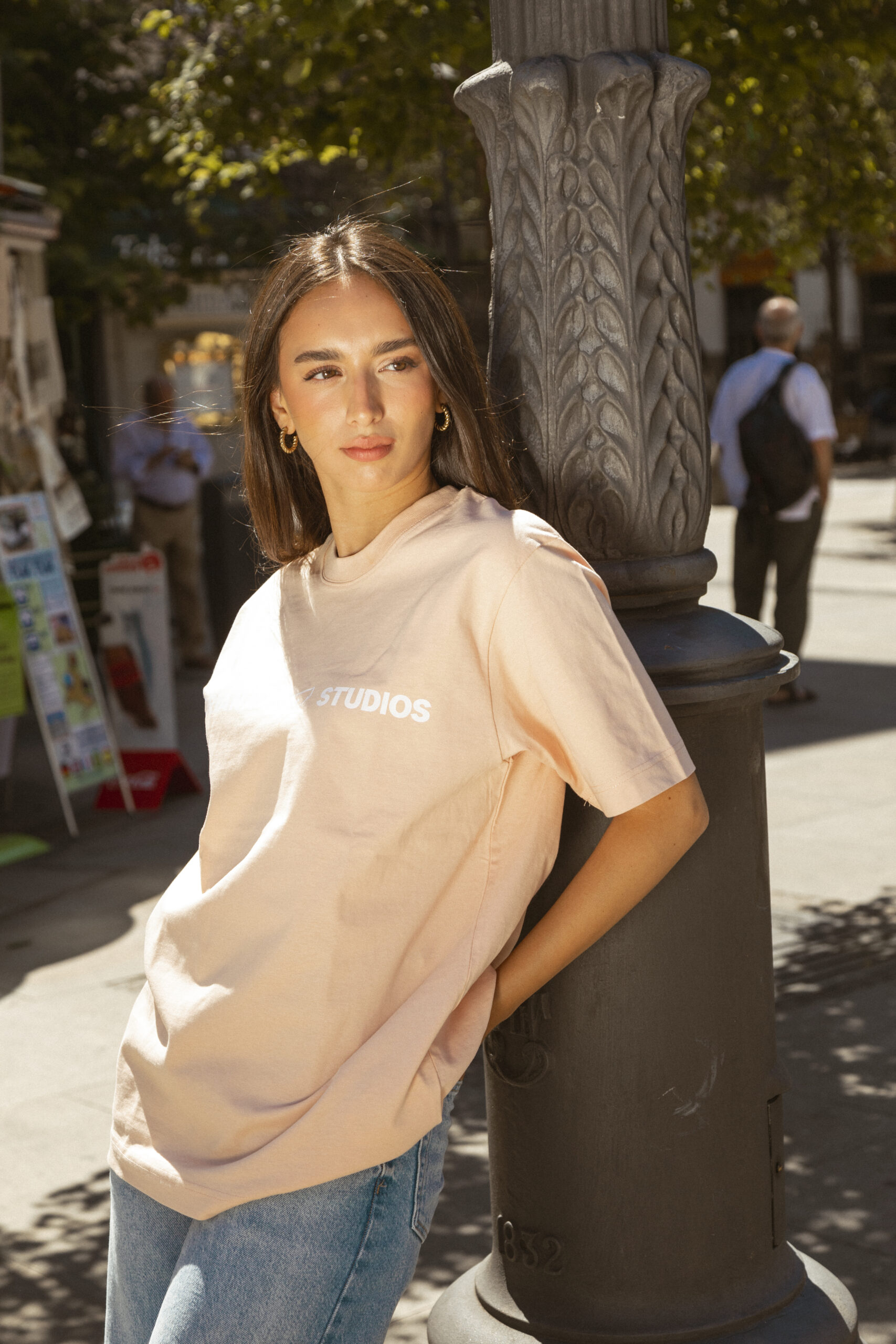 Camiseta Moriana St. Durazno Relaxed - Imagen 4