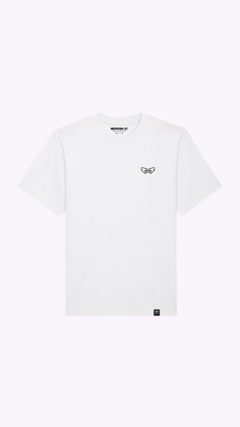Camiseta Moriana Clásica Blanca Relaxed