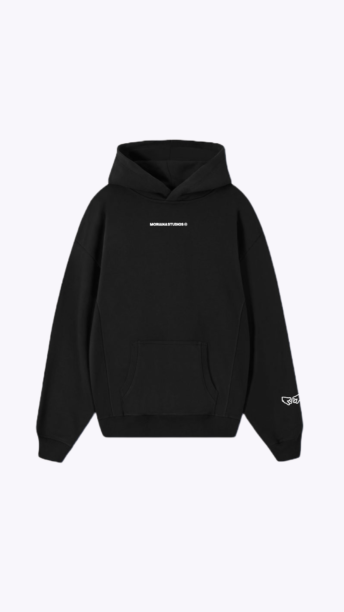Moriana Studios Black Oversized Hoodie