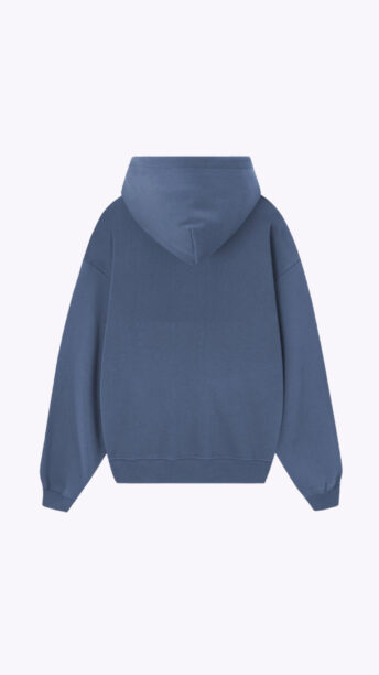 Moriana Logo Denim Oversized Hoodie