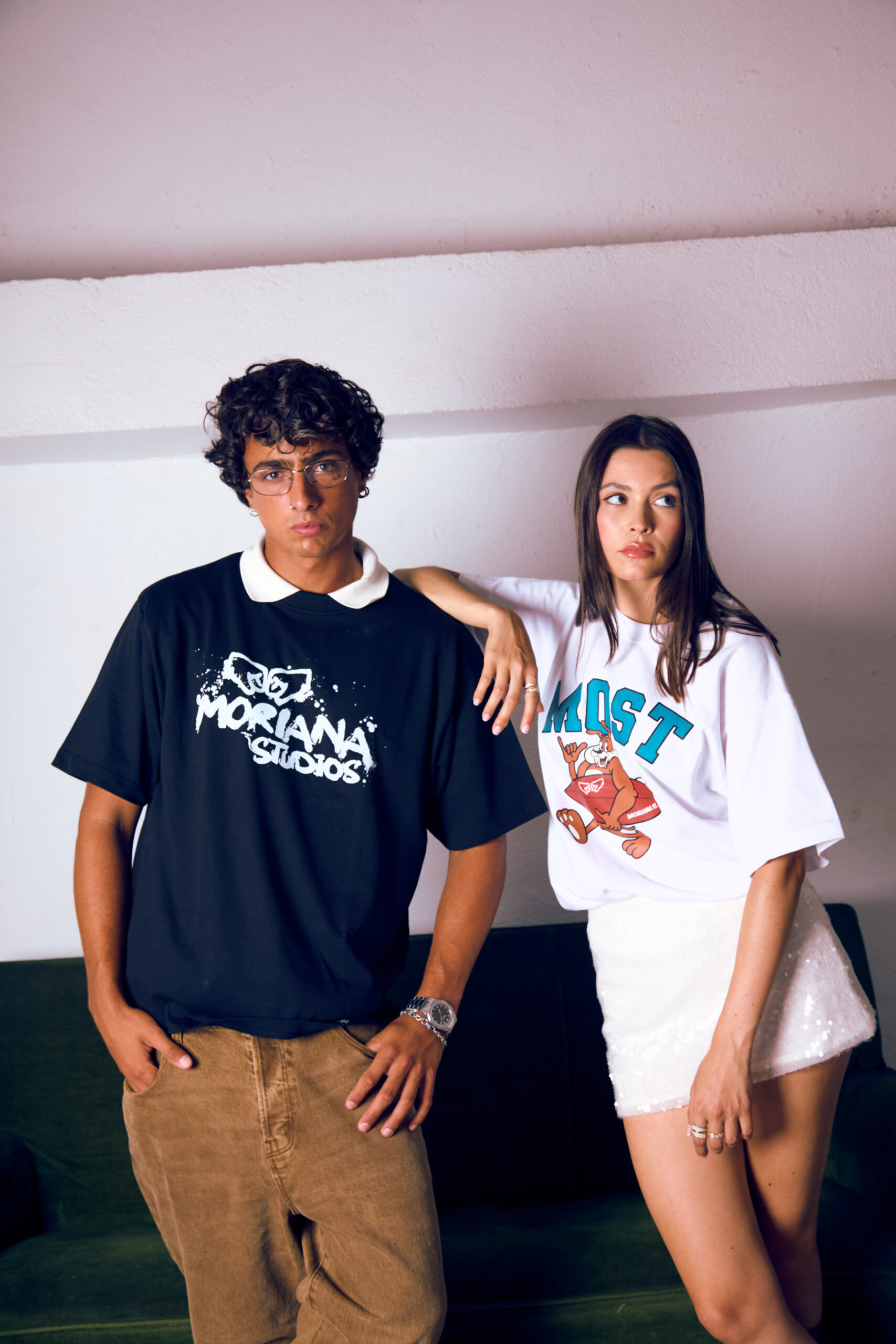 Camiseta Moriana St. Cropped Oversized - Imagen 5