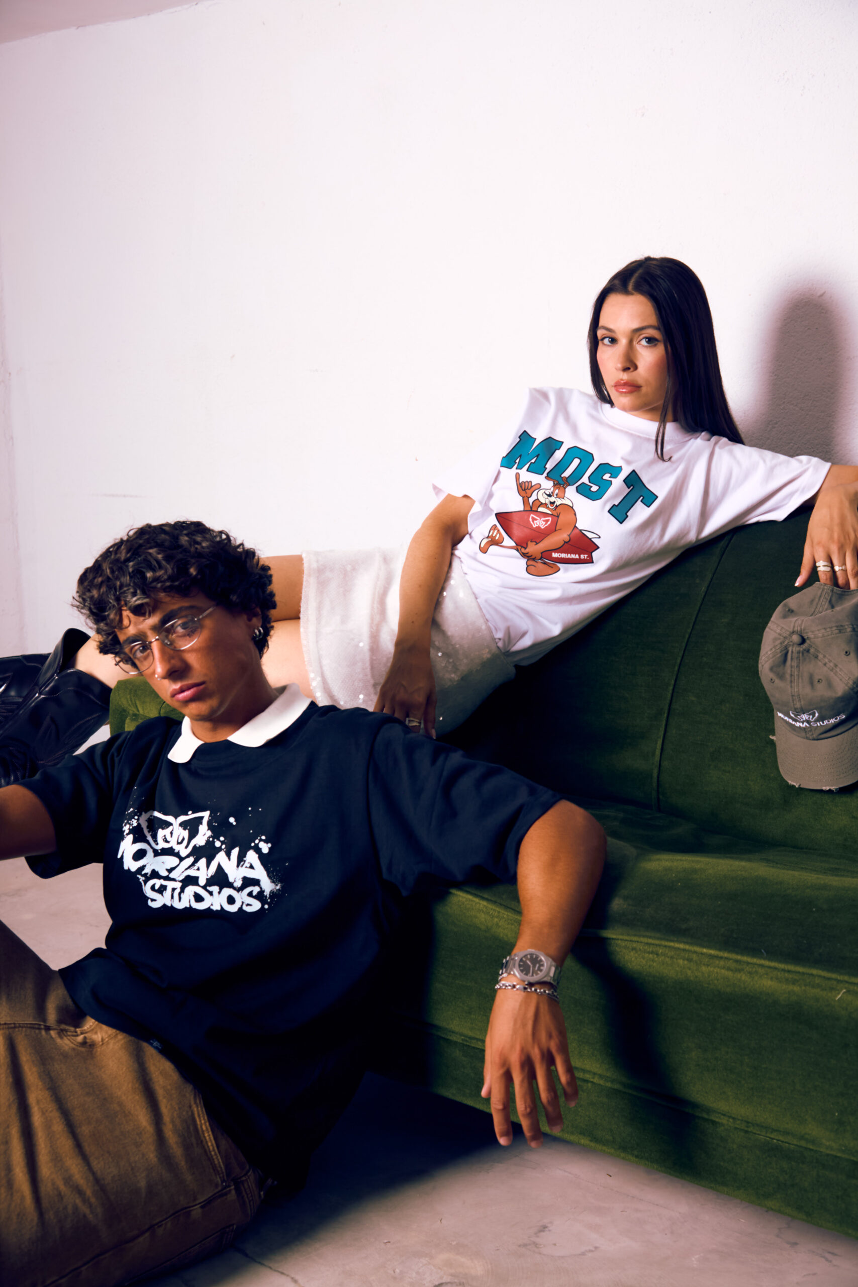 Camiseta Moriana St. Cropped Oversized - Imagen 8