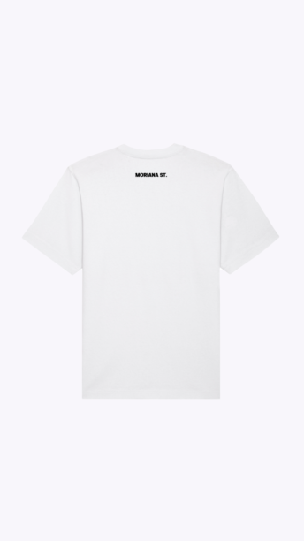 Camiseta MS Bulldog Blanca Relaxed