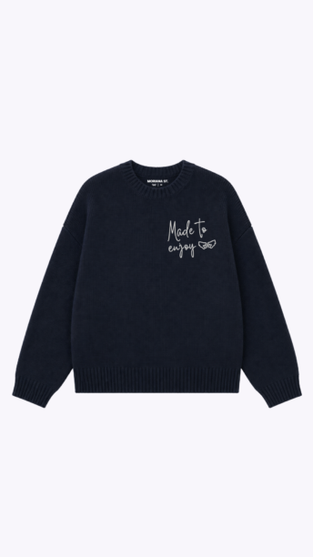 Jersey de Punto Made to Enjoy Azul Navy