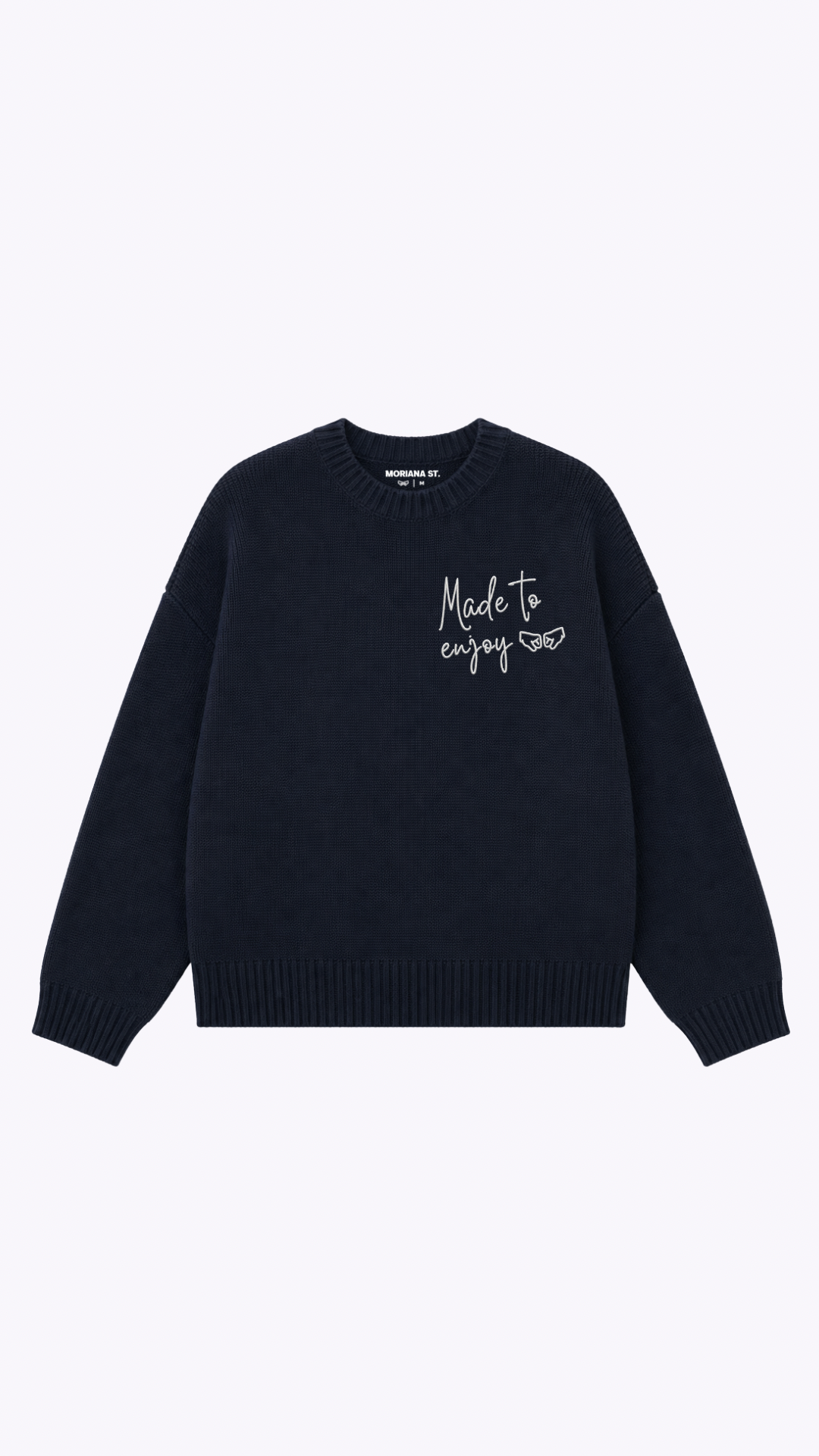 Jersey de Punto Made to Enjoy Azul Navy